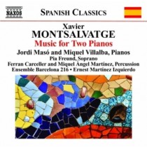 Musica per pianoforte, vol.3: musica per due pianoforti  MONTSALVATGE XAVIER