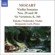 Sonata per violino n.29 K 402, n.30 K 403, 6 Variazioni K 360  MOZART WOLFGANG AMADEUS