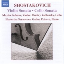 Sonata per violoncello op.40, Sonata per violino op.134  SCIOSTAKOVIC DMITRI