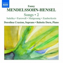 Lieder (integrale), Volume 2  MENDELSSOHN-HENSEL FANNY