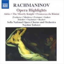 Estratti dalle opere: Aleko, Francesca da Rimini, The Miserly Knight  RACHMANINOV SERGEI