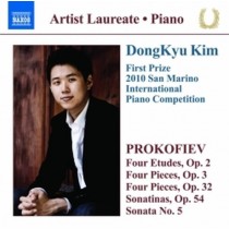 Recital del pianista DongKyu Kim  PROKOFIEV SERGEI