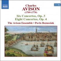 Concerti: 6 Concerti op.3, 8 Concerti op.4  AVISON CHARLES