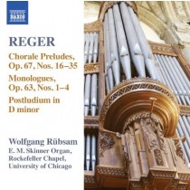 Opere per organo (integrale), Vol.15  REGER MAX