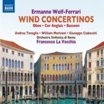 Wind Concertinos - Concertini per strumento a fiato solista e orchestra  WOLF-FERRARI ERMANNO
