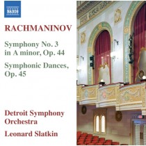 Sinfonia n.3 op.44; Danze sinfoniche op.45  RACHMANINOV SERGEI