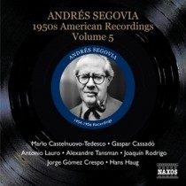 American Recordings, Vol.5: anni '50  SEGOVIA ANDRES