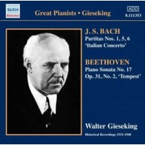 Concerto Italiano BWV 971, Partite nn.1(estratti), 5, 6; Suite francese n.5  BACH JOHANN SEBASTIAN