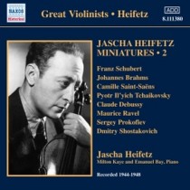 Miniatures, Vol.2 (1944-1948)  HEIFETZ JASCHA