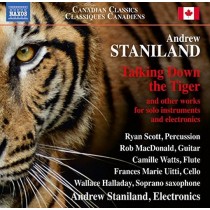 Talking down the Tiger e altri brani per strumento ed electronics  STANILAND ANDREW