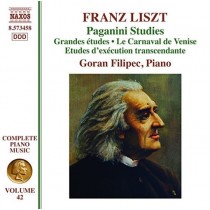 Opere per pianoforte (integrale), Vol.42: Studi su Paganini  LISZT FRANZ