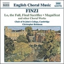 Lo, the Full, Final Sacrifice and other choral works  FINZI GERALD
