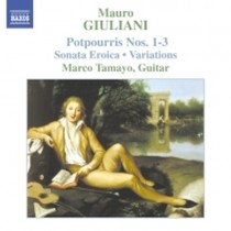 Potpourris nn.1-3, Sonata Eroica op.150, 16 Variazioni op.49, Variazioni op.102  GIULIANI MAURO