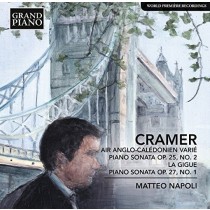 Air Anglo-Caledonien Varié; Sonata op.25 n.2, op.39 n.3 "La Gigue", op.27 n.1  CRAMER JOHANN BAPTIST