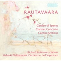 Garden of spaces, Concerto per clarinetto e orchestra  RAUTAVAARA EINOJUHANI
