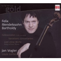 Sonata per violoncello n.2 op.58, Variazioni concertanti op.17, Sonata n.1 op.45  MENDELSSOHN FELIX