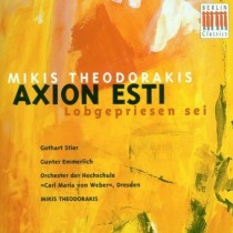 Axion Esti (Oratorio)  THEODORAKIS MIKIS