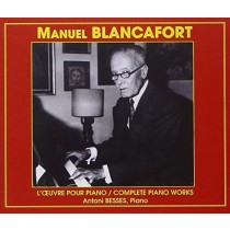 Opere per pianoforte (integrale)  BLANCAFORT MANUEL