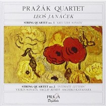 Quartetto per archi n.1 "Sonata a Kreutzer", n.2 "Lettere intime"  JANACEK LEOS