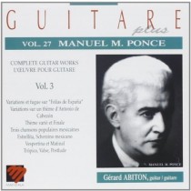 Guitare plus Vol.27: Variazioni e Fuga sulla "Follia"  PONCE MANUEL MARIA