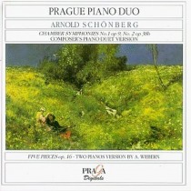 Sinfonia da camera n.1 op.9, n.2 op.38b, 5 Pezzi op.16  SCHOENBERG ARNOLD