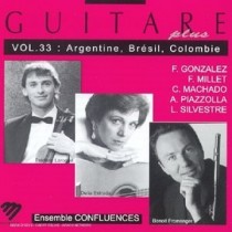 Guitare plus Vol.33: Argentina - Brasile - Colombia, composizioni di SILVESTRE,  VARI