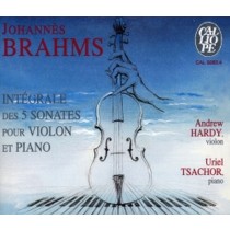 Sonate x vl (integrale)  BRAHMS JOHANNES