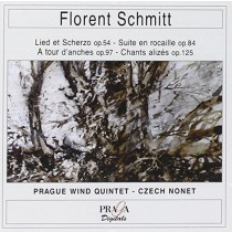Suite en Rocaille op.84, Lied et Scherzo op.54, A Tour d'anches op.97  SCHMITT FLORENT