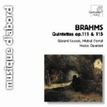 Quintetto con clarinetto op.115, Quintetto per archi op.111  BRAHMS JOHANNES