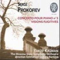 Concerto x pf n.3 op.26, Visioni fuggitive,Contes de la vieille grand-mere op.31  PROKOFIEV SERGEI