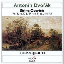 Quartetto per archi n.8 op.80, n.9 op.34  DVORAK ANTONIN