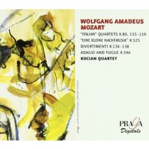 Quatretti italiani, Divertimenti, Eine kleine Nachtmusik, Adagio e Fuga  MOZART WOLFGANG AMADEUS