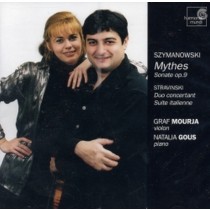 Mythes (3 Poèmes op.30), Sonata per violino op.9, Capriccio n.24  SZYMANOWSKI KAROL