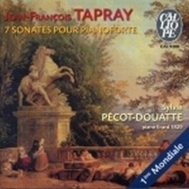 7 Sonates pour pianoforte  TAPRAY JEAN-FRANÇOIS