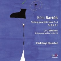 Quartetto per archi n.3 Sz 85, n.4 Sz 91  BARTOK BELA