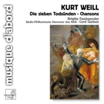 Die sieben Todsünden, Lieder (Chansons)  WEILL KURT