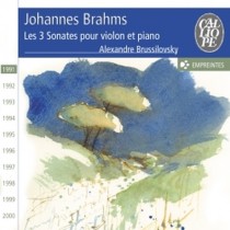 Sonate per violino  BRAHMS JOHANNES