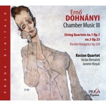 Quartetto per archi n.1 op.7, n.3 op.33; Ruralia Hungarica op.32d  DOHNÁNYI  ERNO