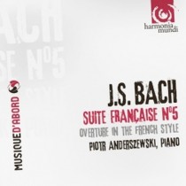 Suite francese n.5 BWV 816, Ouverture alla francese BWV 831  BACH JOHANN SEBASTIAN
