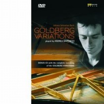 Variazioni Goldberg  BWW 988 (DVD e CD audio)  BACH JOHANN SEBASTIAN