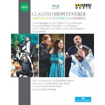 Orfeo, L'Incoronazione di Poppea, Il Ritorno di Ulisse  MONTEVERDI CLAUDIO