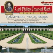 Opere vocali Wq 239, 249, 243, 217, 250, 222, 251,  BACH CARL PHILIPP EMANUEL