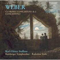 Concerto per clarinetto n.1 op.73, n.2 o4, Concertino op.26  WEBER CARL MARIA von