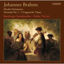 Variazioni su un Tema di Haydn op.56a, Serenata n.1 op.11, 3 Danze ungheresi  BRAHMS JOHANNES
