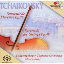 Serenata per archi op.40; Souvenir de Florence op.70  CIAIKOVSKI PYOTR IL'YCH