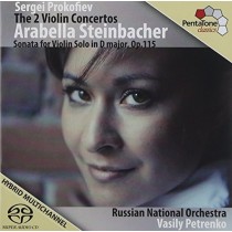 Concerti nn.1 e 2 per violino e orchestra opp.19 e 63, Sonata per violino op.115  PROKOFIEV SERGEI