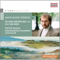 Concerti per pianoforte n.1 op.46 e n.2op.92  CASTELNUOVO TEDESCO MARIO