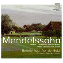 Concerto doppio per pianoforte e violino MWV 04, Concerto per pianoforte MWV 02  MENDELSSOHN FELIX