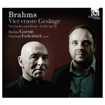 Vier ernste Gesänge op.121, Lieder und Gesänge op.32, Lieder su poemi di Heine  BRAHMS JOHANNES