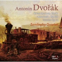 Quartetto per archi n.12 op.96 "Americano", n.14 op.105, Terzetto op.74  DVORAK ANTONIN